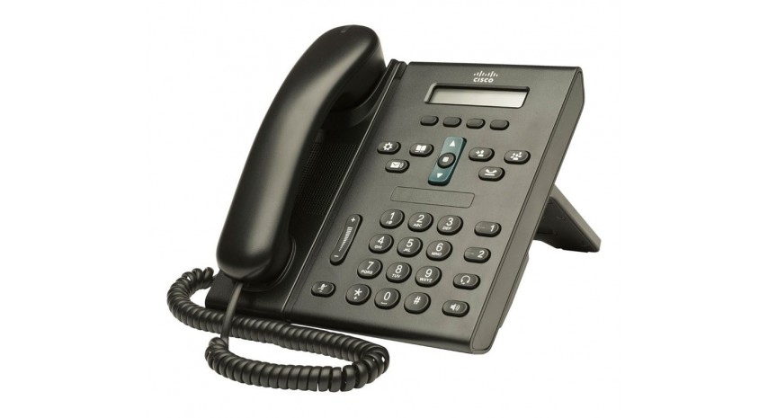 CISCO used Unified IP Phone CP-6921-C-K9, Black