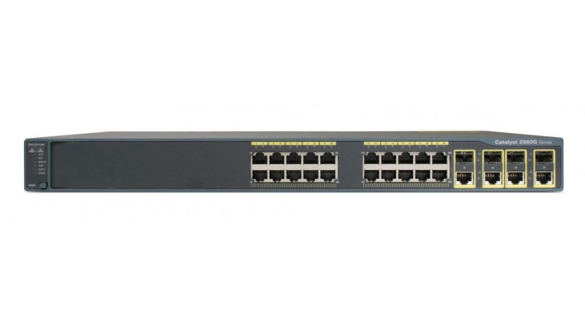 CISCO used Catalyst 2960G-24TC, Switch, 20 ports