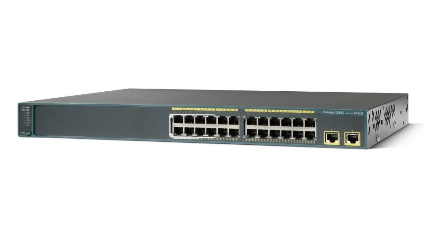 CISCO used Catalyst 2960-24TT, Switch, 24 ports, Managed