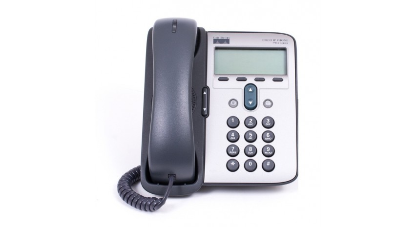 CISCO used Unified IP Phone 7912G, γκρι/ασημί