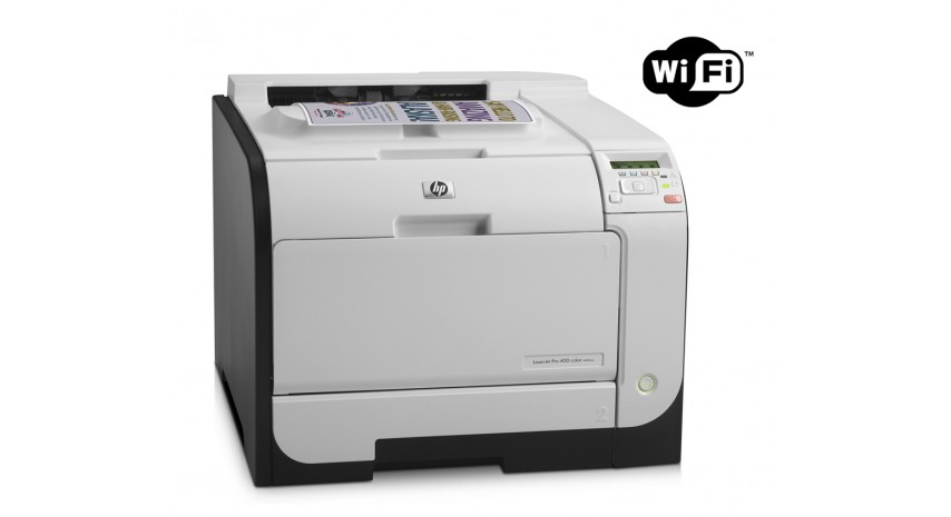 HP used Printer LaserJet M451nw, WiFi, Laser, Color, no toner