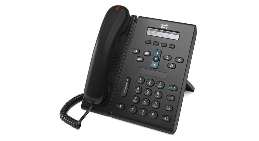 CISCO used Unified IP Phone 6921, PoE, μαύρο