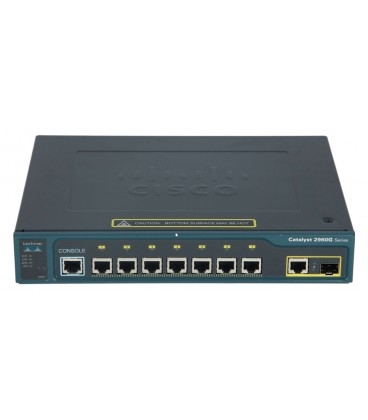 CISCO used Catalyst Switch WS-C2960G-8TC-L, 7x 10/100/1000 ports