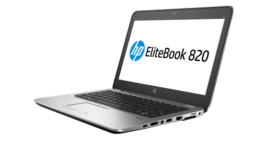 HP Laptop 820 G3, i5-6300U, 8GB, 128GB M.2, 12.5", Cam, REF SQ