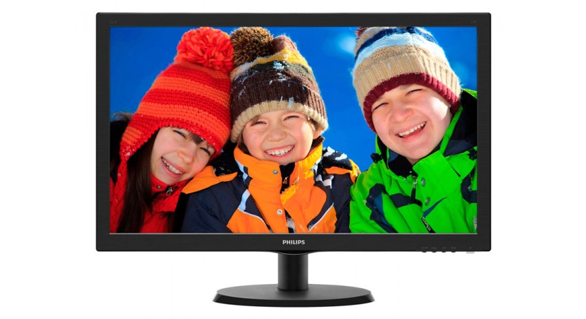 PHILIPS used Οθόνη 223V5L LED, 21.5" Full HD, VGA/DVI-D, SQ