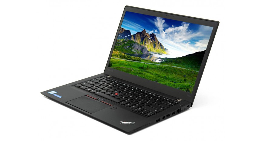 LENOVO Laptop T460s, i7-6600U, 8GB, 256GB M.2, 14", Cam, REF FQC